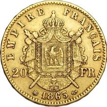 20 Franken 1863 BB  