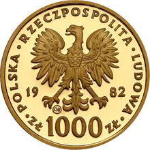 1000 złotych 1982 CHI  SW "Jan Paweł II"