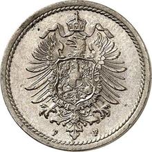5 Pfennig 1875 F  