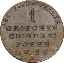 1 grosz 1816 A   "Wielkie Księstwo Poznańskie"