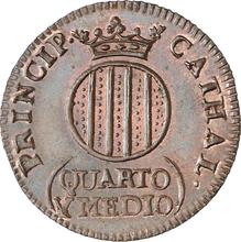 1 1/2 Cuarto 1811    "Catalonia"