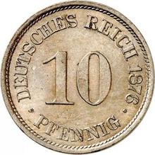 10 Pfennige 1876 J  