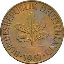 5 Pfennig 1967 D  
