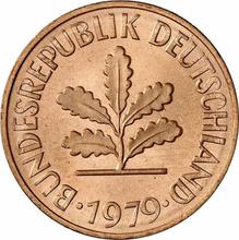 2 Pfennig 1979 G  