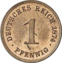 1 Pfennig 1874 B  