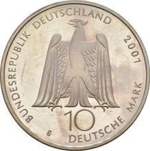 10 марок 2001 G   "Альберт Лорцинг"