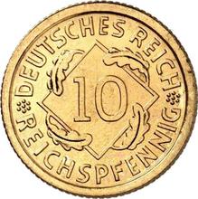 10 рейхспфеннигов 1931 A  