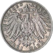 3 marcos 1905 A   "Prusia"