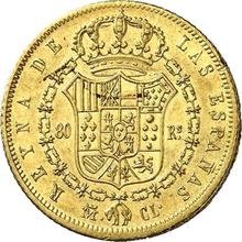 80 Reales 1843 M CL 