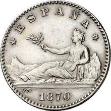 50 centimos 1870  SNM 