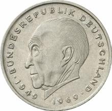 2 марки 1971 G   "Аденауэр"