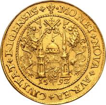 10 Dukaten (Portugal) 1592    "Riga"