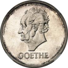 5 Reichsmarks 1932 D   "Goethe"