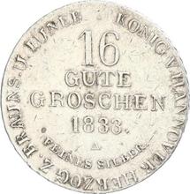 16 Gutegroschen 1833 A  
