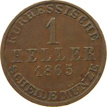 1 halerz 1865   