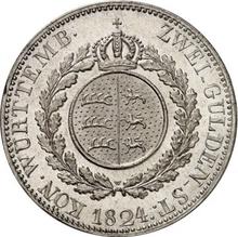 2 Gulden 1824  W 