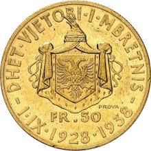 50 franga ari 1938 R   (Pruebas)