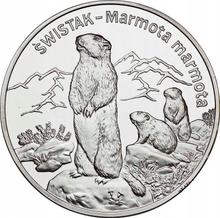 20 Zlotych 2006 MW  AN "Alpine marmot"