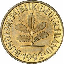 10 Pfennig 1992 F  