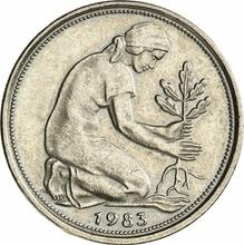 50 Pfennige 1983 G  