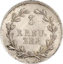 3 Kreuzer 1820   