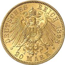 20 марок 1898 A   "Гессен"