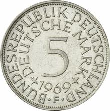 5 марок 1969 F  