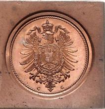 10 fenigów 1873 G   (Próba)