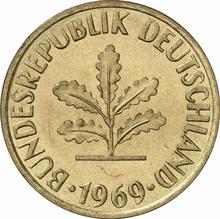 10 Pfennige 1969 J  
