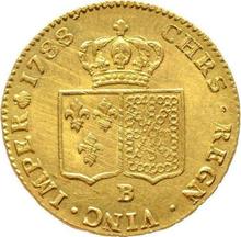 Double Louis d'Or 1788 B  