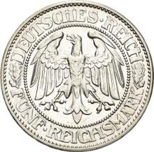 5 Reichsmarks 1932 E   "Roble"