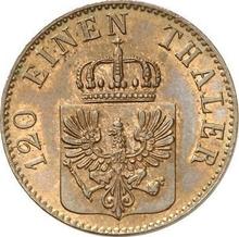 3 Pfennige 1847 D  