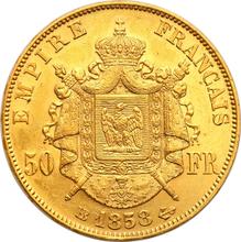 50 francos 1858 BB  