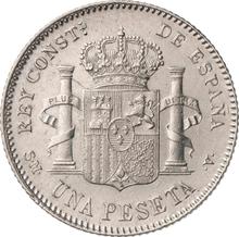 1 peseta 1900  SMV 