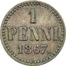 1 penni 1867   