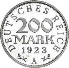 200 марок 1923 A  