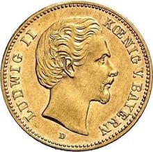 5 marcos 1878 D   "Bavaria"