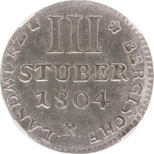 3 Stüber 1804  R 