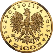 100 Zlotych 2001 MW  EO "Boleslaw III Krzywousty"