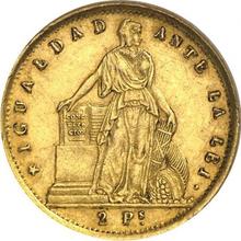 2 Pesos 1862   