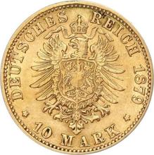 10 марок 1879 G   "Баден"
