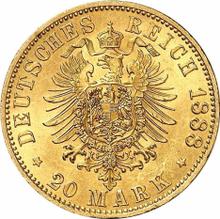 20 Mark 1888 A   "Prussia"