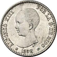 50 centimos 1892  PGM 