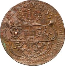 1 grosz 1755    "de corona"