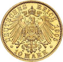 10 Mark 1905 A   "Mecklenburg Vorpommern Strelitz"