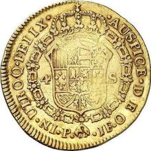 4 escudo 1798 P JF 