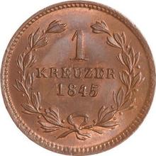 1 Kreuzer 1845   