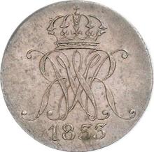 1 Pfennig 1833 B  