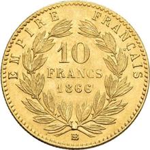 10 francos 1866 BB  