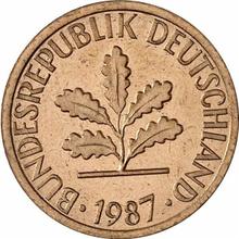 1 Pfennig 1987 G  